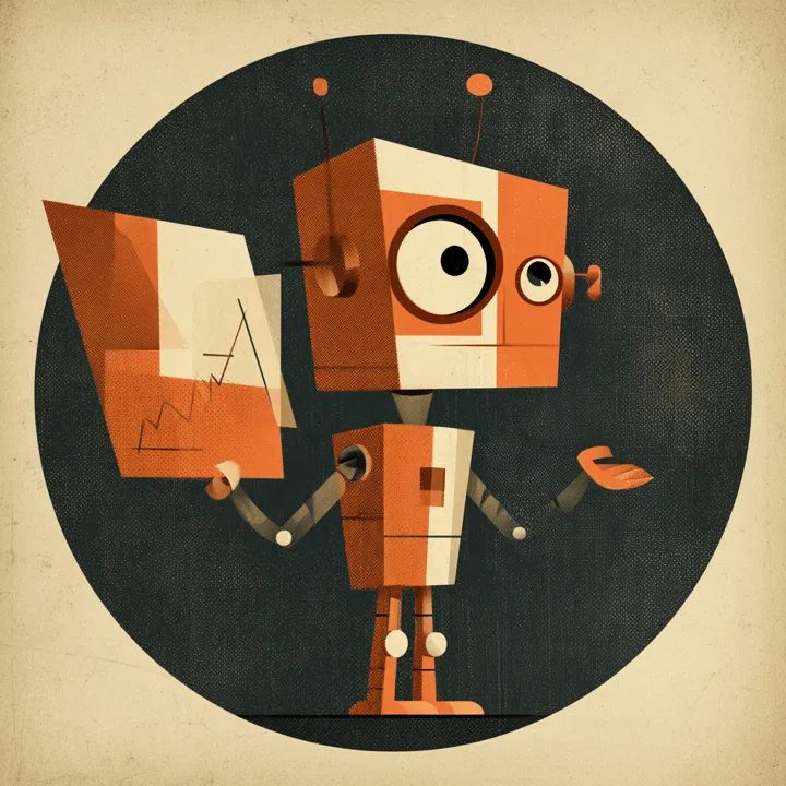 Weekly Report AI Agent illustration - Every week, a clear picture of where things stand. Automated operations workflow for small businesses by TheAIShop. Skill level: Novice.